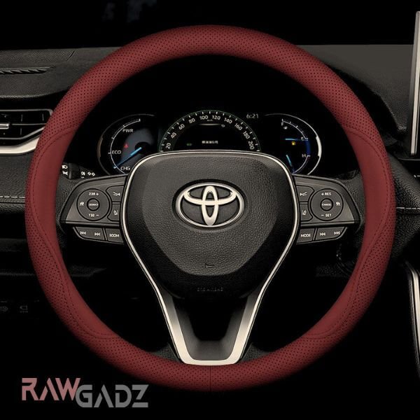Premium Leather Steering Cover Ultrathin and Super Grip - Image 3