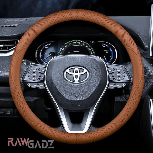 Premium Leather Steering Cover Ultrathin and Super Grip