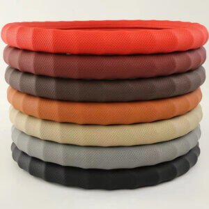 Napa Leather steering Wheel Cover Universal Hand Shape Ergonomics