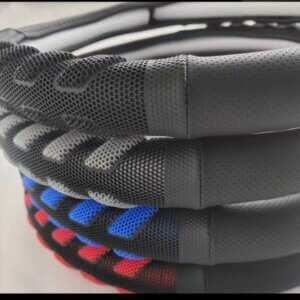 Rawgadz Factory Direct Leather Semi-Perforated Steering Wheel Cover