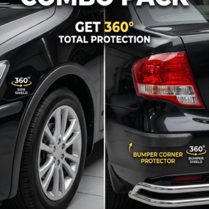 Car Bumper Protector and Wheel Top guard combo (অফার প্রাইসে)