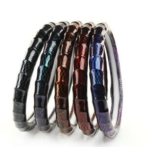 Glossy Handshape Dragon Skin Steering cover